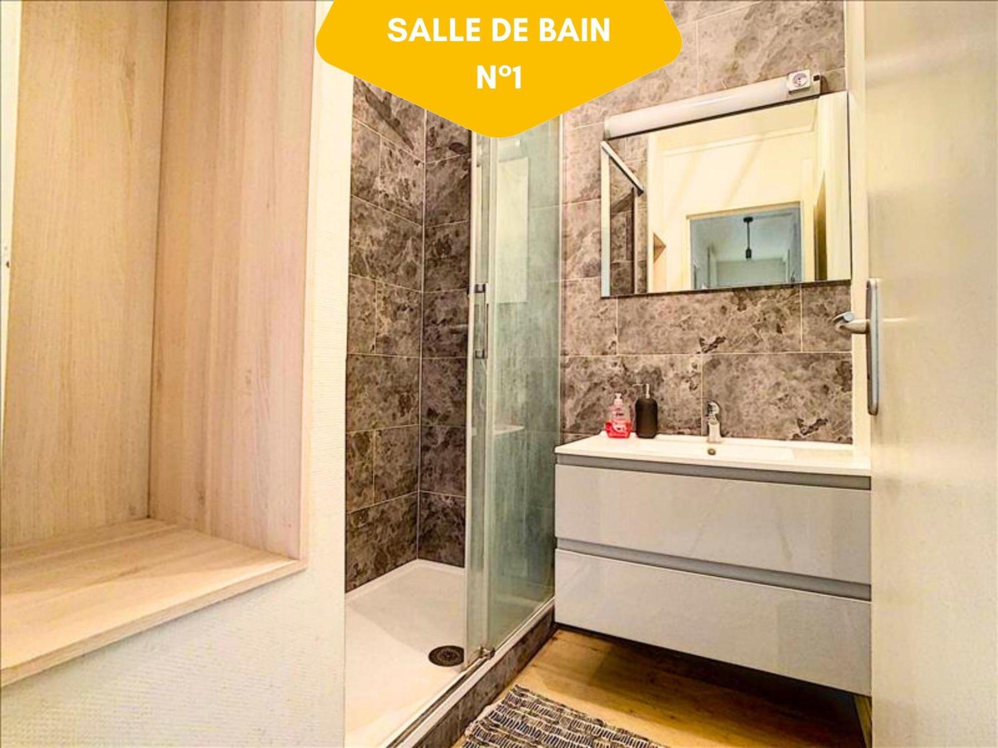 Ideal Groupe - Grands Espaces - 4 Chambres - Parking Gratuit - Proche Centre, Gare & Transports - Wifi - Offre Special De Reduction Jusqu'A -50 르망 외부 사진